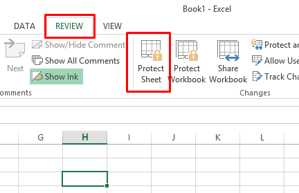  Hướng dẫn đặt mật khẩu cho Sheet Excel 2013