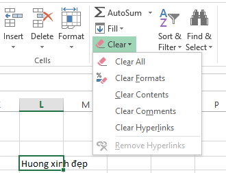 Hướng dẫn cách nhập và hiệu chỉnh dữ liệu trong Excel