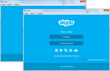 Cách đăng nhập nhiều skype trên cùng một máy tính