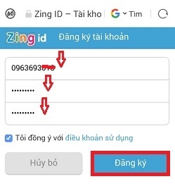 Hướng dẫn tạo tài khoản Zing TV ai cũng làm được trên điện thoại