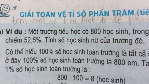 Giải bài giải toán về tỉ số phần trăm (tiếp theo)