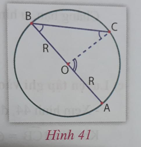 Giải VNEN toán 9 bài 4: Góc nội tiếp