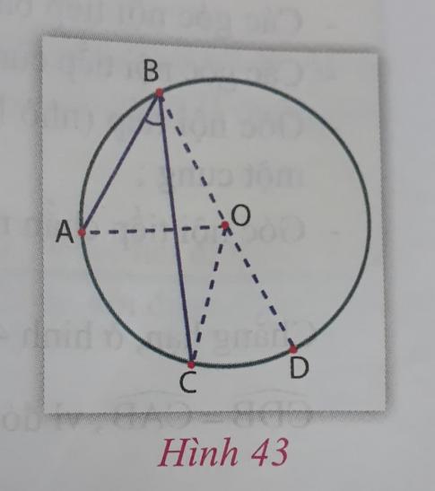 Giải VNEN toán 9 bài 4: Góc nội tiếp