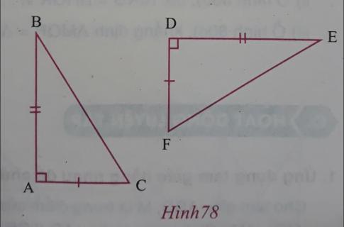 Giải VNEN toán hình 7 bài 3: Trường hợp bằng nhau cạnh - góc - cạnh