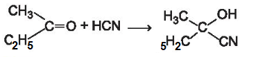 Xác định sản phẩm của các phản ứng sau:  a) propanal + 2[H] →  b) ethanal + AgNO3 + NH3 + H2O →  c) butanone + HCN →  d) propanone + I2 + NaOH →