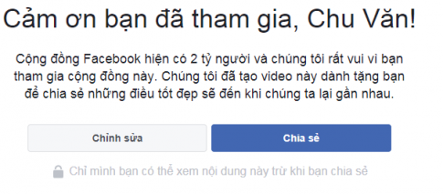 Cách làm video Thành quả tốt đẹp trên Facebook