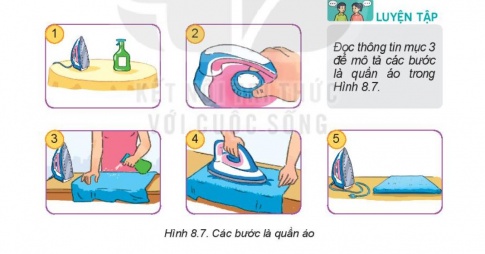 [Kết nối tri thức và cuộc sống] Giải công nghệ 6 bài 8: Sử dụng và bảo quản trang phục 