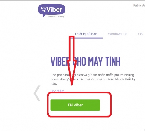 Hướng dẫn cài đặt viber trên máy tính của bạn 