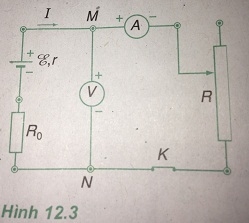 Giải bài 12: Thực hành: Xác định suất điện động và điện trở trong của một pin điện hóa ( Phần 1)