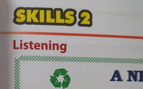 Skills 2 Unit 11: Our greener world