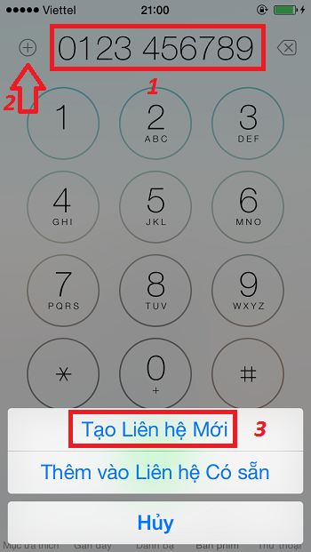 (Hướng dẫn toàn tập cách sử dụng iPhone 7) Phần 2: Cách thêm số điện thoại vào danh bạ