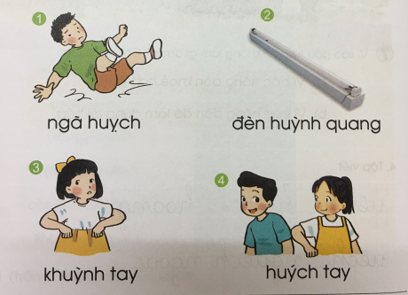 [Cánh diều]Giải tiếng việt 1 bài 133: uynh, uych