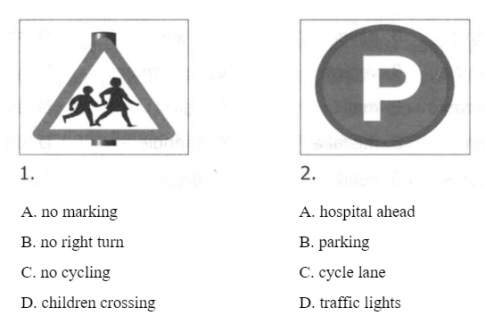 Giải VBT tiếng Anh 7 VNEN unit 7: Traffic