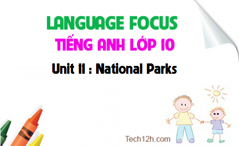 Language focus Unit 11 : National Parks