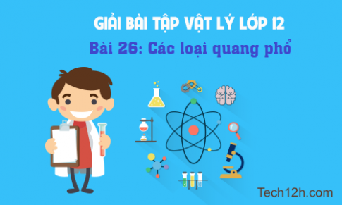 Giải bài 26 vật lí 12: Các loại quang phổ