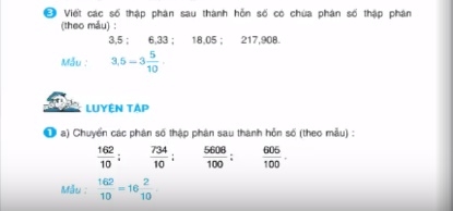 Giải bài Luyện tập sgk toán lớp 5 trang 38