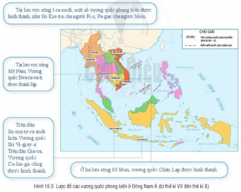  Sự ra đời và phát triển các vương quốc Đông Nam Á