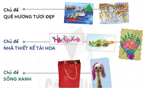 [Cánh diều] Giải mĩ thuật 6 bài 17: Ôn tập học kì II