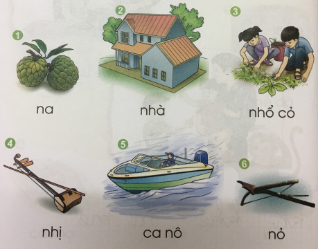 [Cánh điều] Giải Tiếng Việt 1 tập 1 bài 19: Chữ n, nh