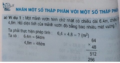 Giải bài Nhân một số thập phân với một số thập phân sgk toán 5 trang 58