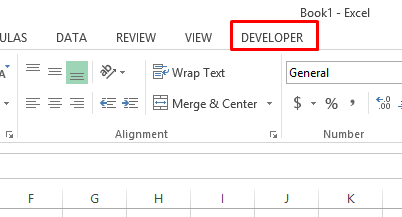 Hướng dẫn thêm nút Up Down cho Excel 2013