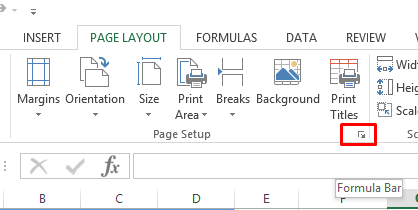 Hướng dẫn căn chỉnh lề cho Excel 2013 trước khi in