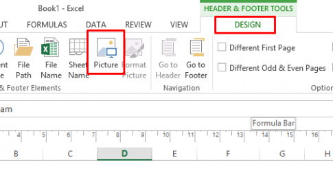 Cách chèn chữ và hình ảnh chìm trong excel 2013, có ví dụ minh họa