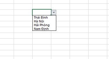 Hướng dẫn tạo List trong Excel 2013 có ví dụ minh họa