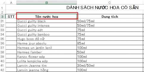 Cách cố định hàng và cột trong Excel 2013