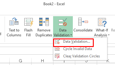 Hướng dẫn kiểm tra dữ liệu nhập vào của một ô trong Excel 2013