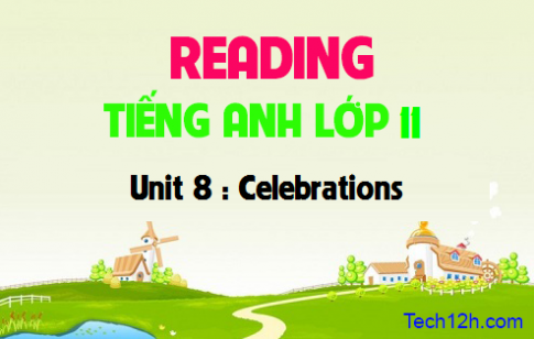 Reading Unit 8: Celebrations