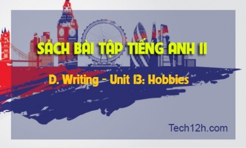 D. Writing Unit 13: Hobbies