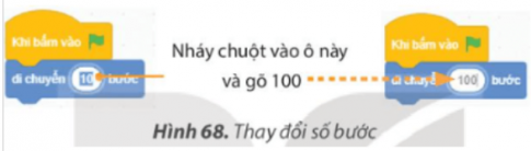 Thêm nhân vật bọ dừa và tập chương trình cho bọ dừa vẽ hình chữ nhật.