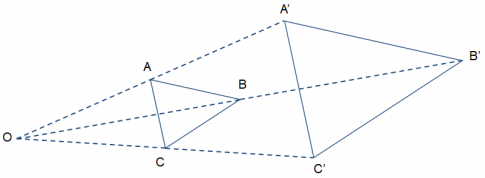 Chứng minh rằng $\frac{BC}{B'C'}=\frac{CA}{C'A'}=\frac{AB}{A'B'}$.