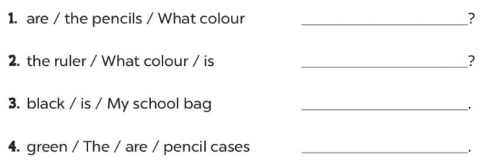 Make sentences