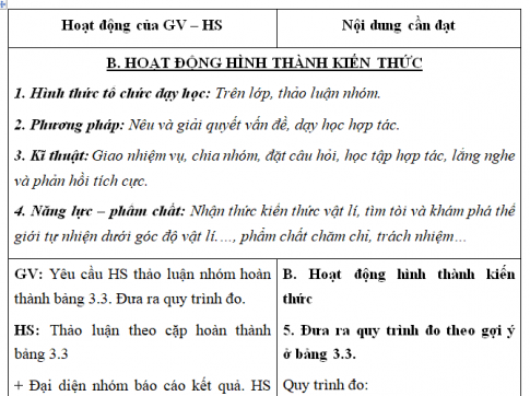 Giáo án VNEN bài Đo độ dài, thể tích, khối lượng (T3)