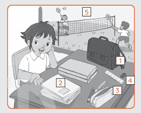 Read, look and number the pictures answer key