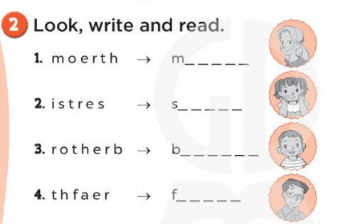 Look, write and read
