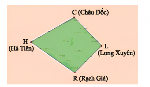  Tìm các đỉnh, cạnh và đường chéo của tứ giác Long Xuyên CHRL