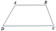 Tính các góc của hình thang ABCD (AB, CD là hai đáy) biết $\widehat{A}=2\widehat{D}, \widehat{B}=\widehat{C}+40^{o}$