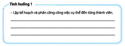 Chỉ ra các kĩ năng quan trọng để hợp tác giải quyết nhiệm vụ thành công các tình huống trong SGK trang 27