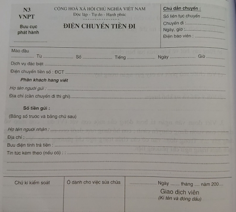 Giải bài tập thực hành tiếng việt 4 tuần 34: Tập làm văn (2): Điền vào giấy tờ in sẵn