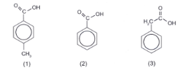 Bài 19.27: Sắp xếp theo trình tự tăng dần tính acid của các chất trong dãy sau: