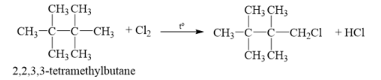 Alkane (A) có công thức phân tử C8H18 tác dụng với chlorine đun nóng chỉ tạo một dẫn xuất monochloro duy nhất là: