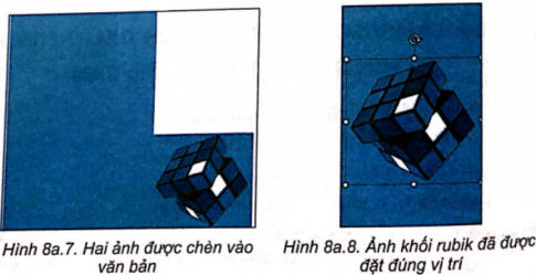 Thực hành: Em hãy sử dụng phần mềm soạn thảo để tạo một tờ rơi quảng cáo cho CLB Rubik tương tự như Hình 8a.4.