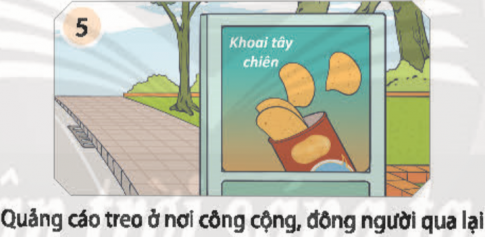 Đánh dấu X vào mức độ ảnh hưởng của các hình thức tiếp thị, quảng cáo đến quyết định mua sản phẩm của em và gia đình.