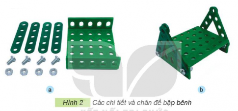 Giải siêu nhanh Công nghệ 4 kết nối Bài 8: Lắp ghép mô hình cầu bập bênh