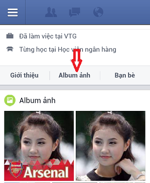 Cách thay đổi avatar Facebook trên điện thoại Android