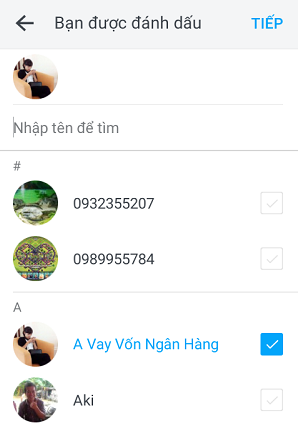 Đăng status, tag bạn bè, gán địa điểm trong Zalo 2016