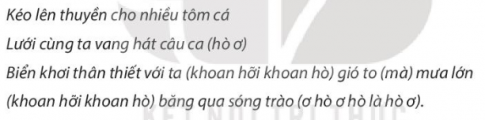 Hãy hát và vận động cơ thể bài Lí kéo chài theo cách của em